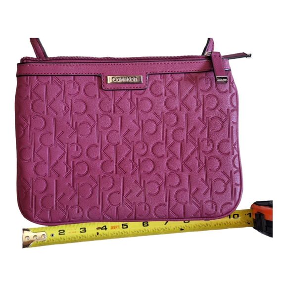 Calvin Klein Purple Crossbody Bag Purse Excellent - Picture 7 of 12